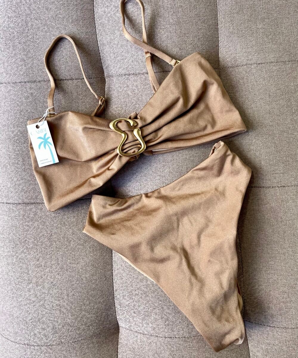 Bikini Edén Mocca Panty Alta