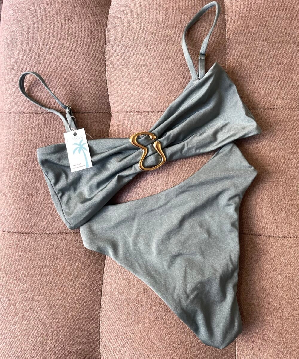 Bikini Edén Azul Panty Alta