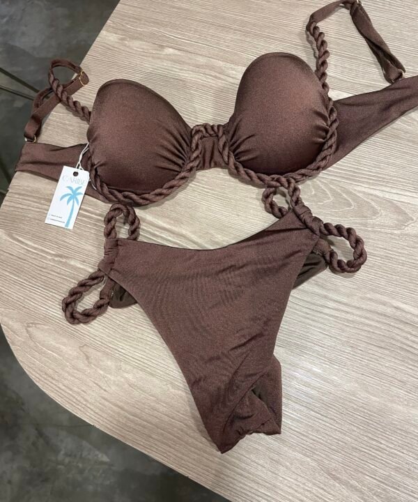 Bikini Luau marrón