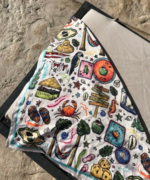 Pañuelo de seda Venecia